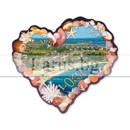 Магнитен сувенир Лозенец - Оазис | Летни сувенири от България