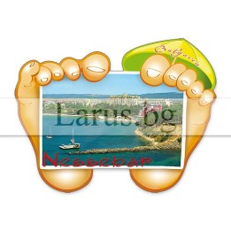 Магнитен сувенир Несебър - стъпала | Летен спомен