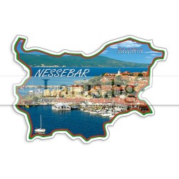 Магнитен сувенир Несебър - Сувенири от България