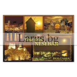 Магнитен сувенир Несебър- „Плочка“ 12-mhNE-0018