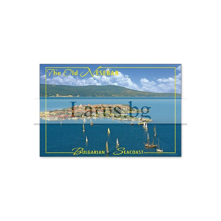 Магнитен сувенир Несебър- „Плочка“ 12-mhNE-0020