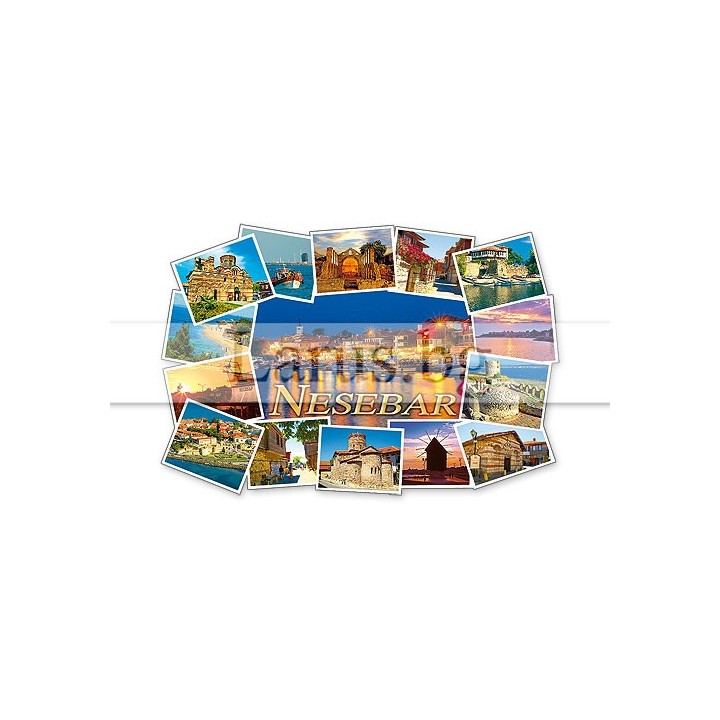 Магнитен сувенир Несебър-Щанца 12-mhNE-0029