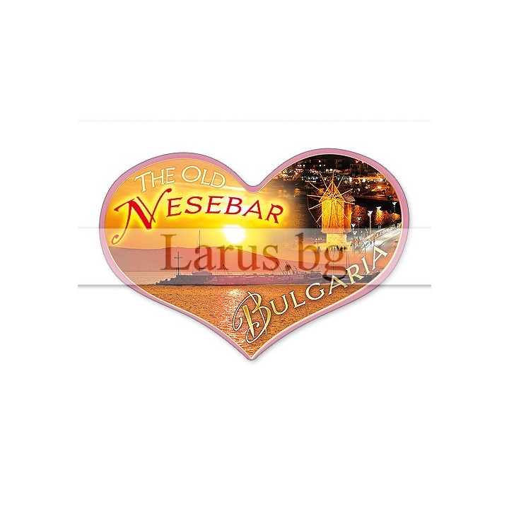 Магнитен сувенир Несебър-Щанца 12-mhNE-0031