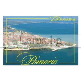 Магнитен сувенир Поморие- „Плочка“ 12-mhPO-0004