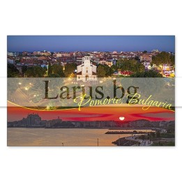 Магнитен сувенир Поморие- „Плочка“ 12-mhPO-0007