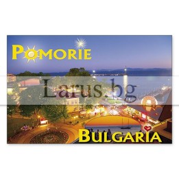 Магнитен сувенир Поморие- „Плочка“ 12-mhPO-0008