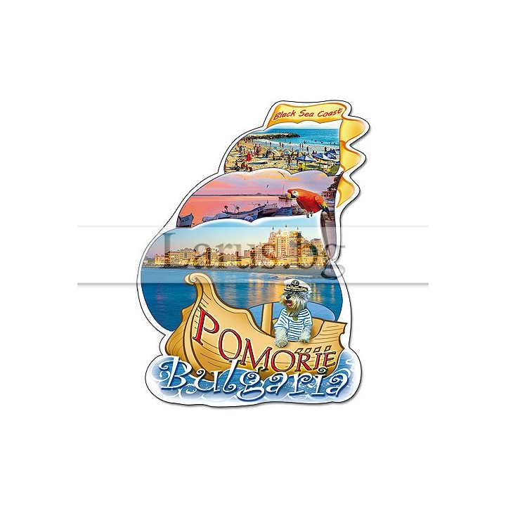 Магнитен сувенир Поморие - България | Сувенири за хладилник