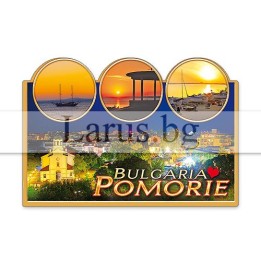 Магнитен сувенир Поморие-Щанца 12-mhPO-0016