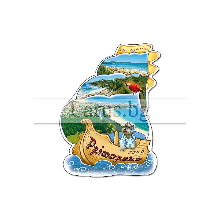 Магнитен сувенир Приморско-Щанца 12-mhPR-0001