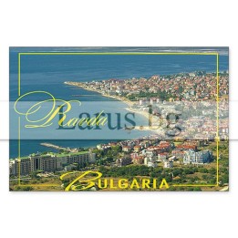 Магнитен сувенир Равда- „Плочка“ 12-mhRA-0005