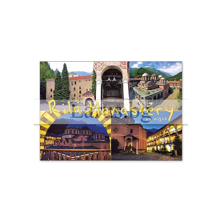 Магнитен сувенир Рилски манастир - Плочка | 12-mhRM-0003
