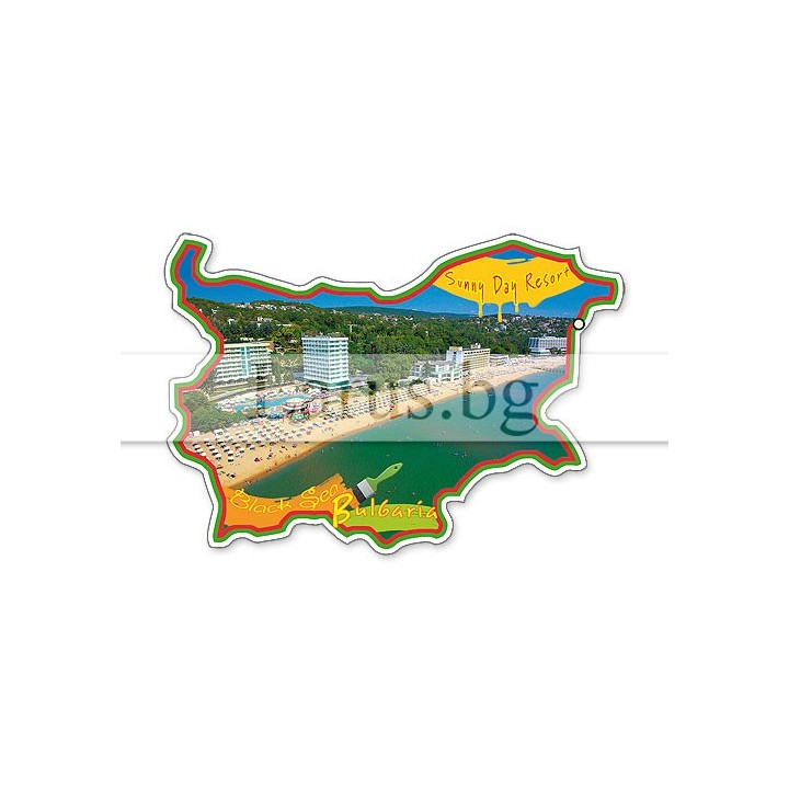 Магнитен сувенир Св. Св. Константин и Елена - Sunny Day Resort