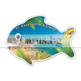 Магнитен сувенир Св. Св. Константин и Елена-Щанца 12-mhKE-0008