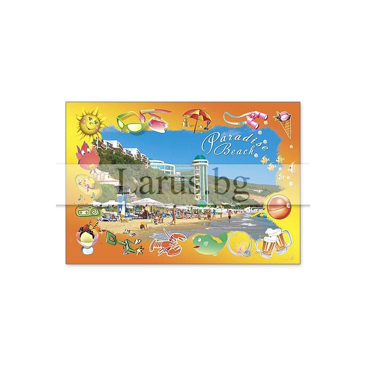 Магнитен сувенир Св. Влас- „Плочка“ 12-mhVL-0002