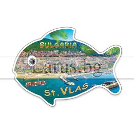 Магнитен сувенир Св. Влас-Щанца 12-mhVL-0012