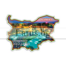 Магнитен сувенир Слънчев Бряг-Щанца 12-mhSB-0014