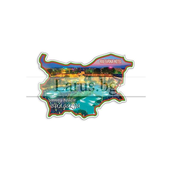 Магнитен сувенир Слънчев Бряг-Щанца 12-mhSB-0014