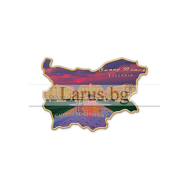 Магнитен сувенир Слънчев Бряг-Щанца 12-mhSB-0020