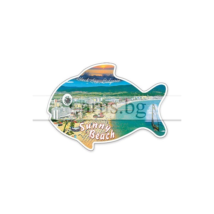 Магнитен сувенир Слънчев Бряг-Щанца 12-mhSB-0025