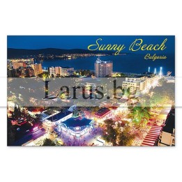 Магнитен сувенир Слънчев Бряг- „Плочка“ 12-mhSB-0029