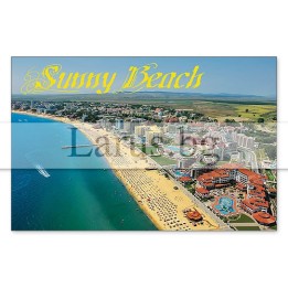 Магнитен сувенир Слънчев Бряг- „Плочка“ 12-mhSB-0031