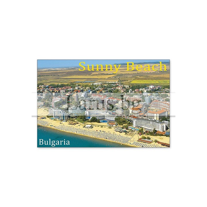 Магнитен сувенир Слънчев Бряг- „Плочка“ 12-mhSB-0033