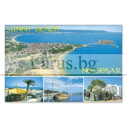 Магнитен сувенир Слънчев бряг и Несебър - 12-mhSB-0038