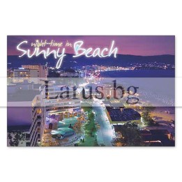 Магнитен сувенир Слънчев Бряг- „Плочка“ 12-mhSB-0040