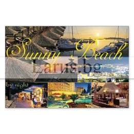 Магнитен сувенир Слънчев Бряг- „Плочка“ 12-mhSB-0044
