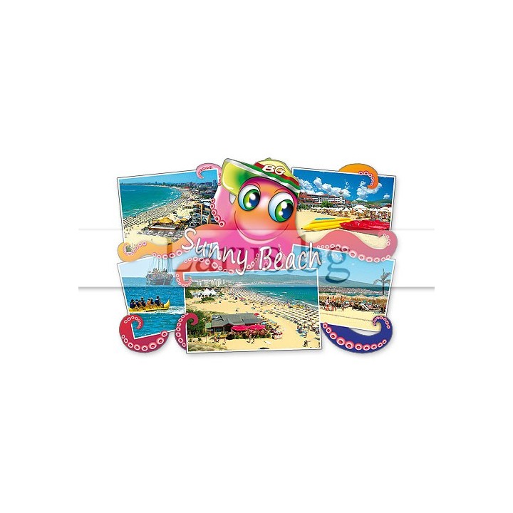 Магнитен сувенир Слънчев Бряг-Щанца 12-mhSB-0056