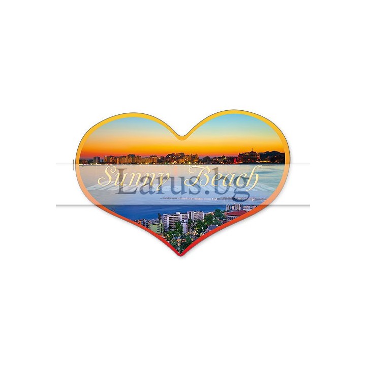 Магнитен сувенир Слънчев Бряг-Щанца 12-mhSB-0059