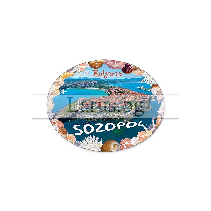 Магнитен сувенир Созопол - Българско Черноморие