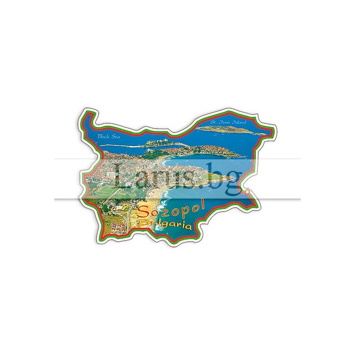 Магнитен сувенир Созопол-Щанца 12-mhSZ-0009