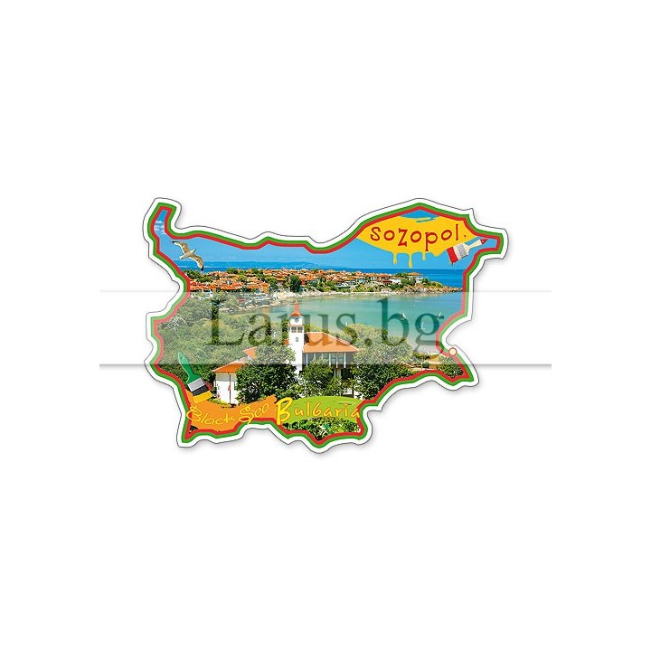 Магнитен сувенир Созопол-Щанца 12-mhSZ-0011