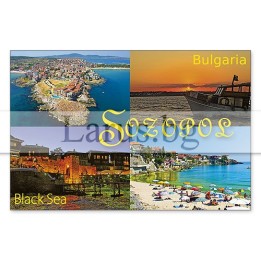 Магнитен сувенир Созопол- „Плочка“ 12-mhSZ-0015