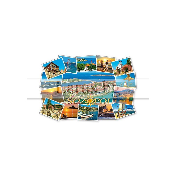 Магнитен сувенир Созопол-Щанца 12-mhSZ-0025