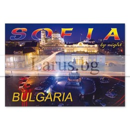 Магнитен сувенир София- „Плочка“ 12-mhSO-0001
