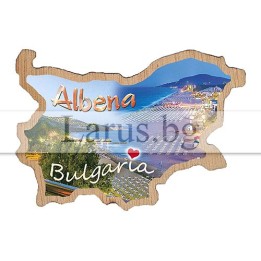 Магнитен сувенир Албена фотокарта 12-mdAL-0011