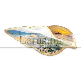 Магнитен сувенир Албена - мида | Сувенири от България