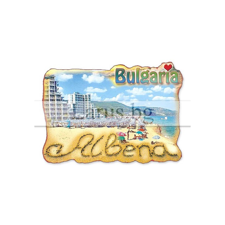 Магнитен сувенир Албена - Сувенири от България
