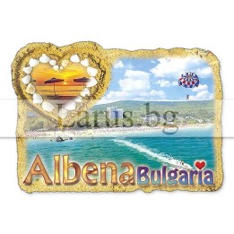 Магнитен сувенир Албена, България - 12-mdAL-0014