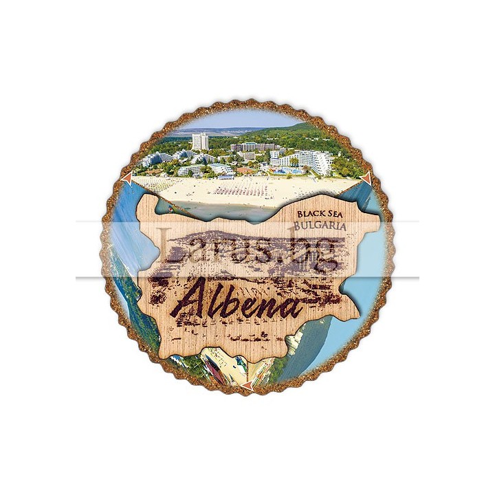 Магнитен сувенир Албена ротационен 12-mdAL-0015
