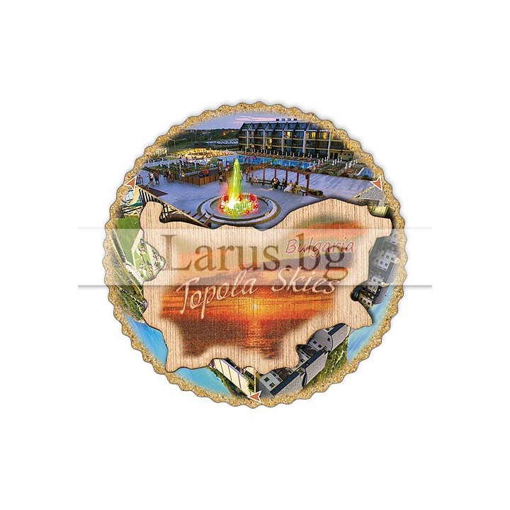 Магнитен сувенир Балчик mdrotBA 0006