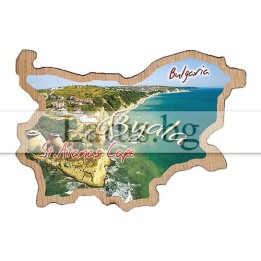 Магнитен сувенир Бяла фотокарта 12-mdBQ-0001