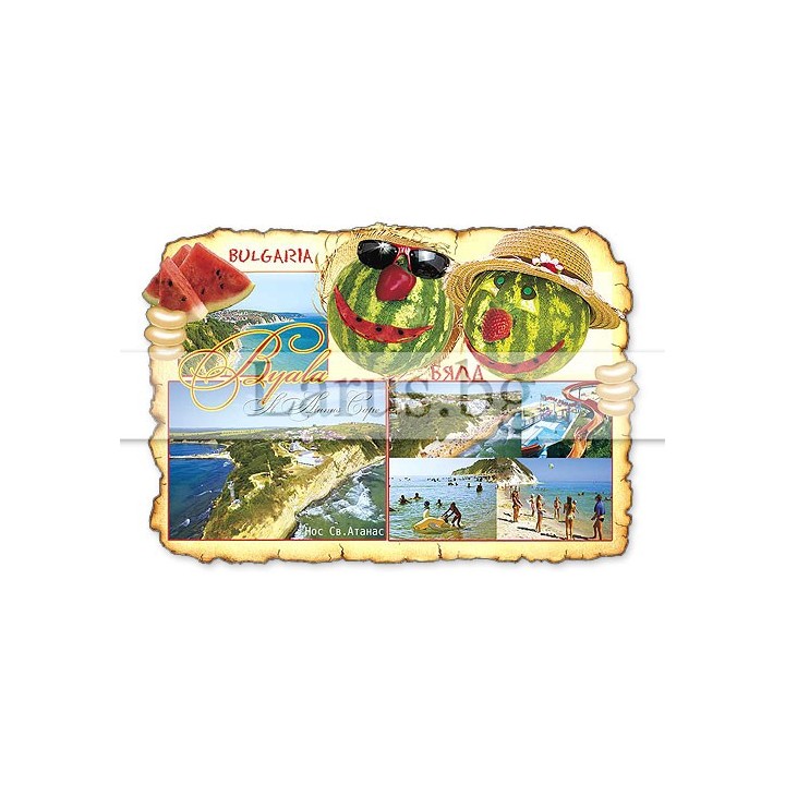 Магнитен сувенир Бяла MDF 12-mdBQ-0007