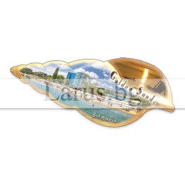 Магнитен сувенир Златни Пясъци MDF 12-mdGS-0018