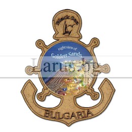 Магнитен сувенир Златни Пясъци MDF 12-mdGS-0024