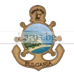 Магнитен сувенир Златни Пясъци MDF 12-mdGS-0025