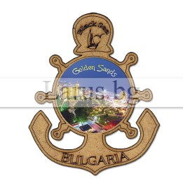 Магнитен сувенир Златни Пясъци MDF 12-mdGS-0026