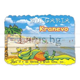 Магнитен сувенир Кранево MDF 12-mdKR-0003